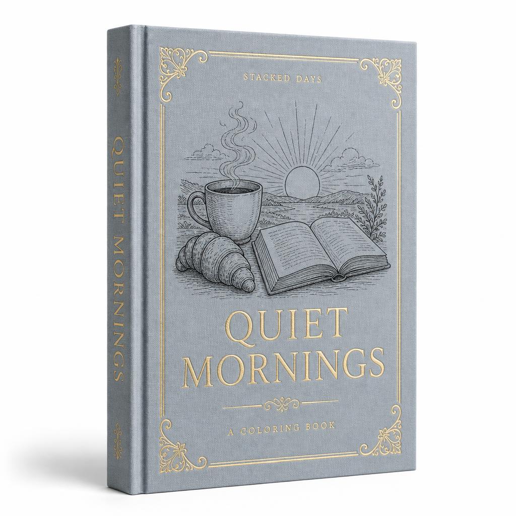 Quiet Mornings Coloring Book