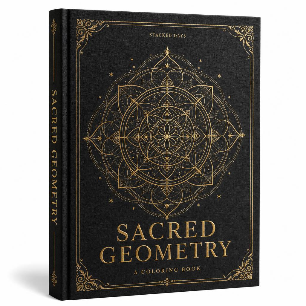 Sacred Geometry Coloring Book
