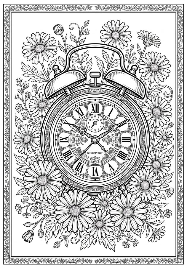 Quiet Mornings Coloring Book preview 4